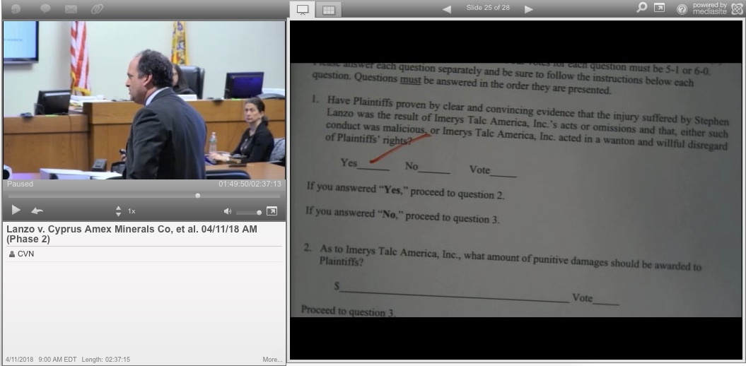 New Jersey Jury Slams Johnson & Johnson, Imerys With 80M Punitive Talc